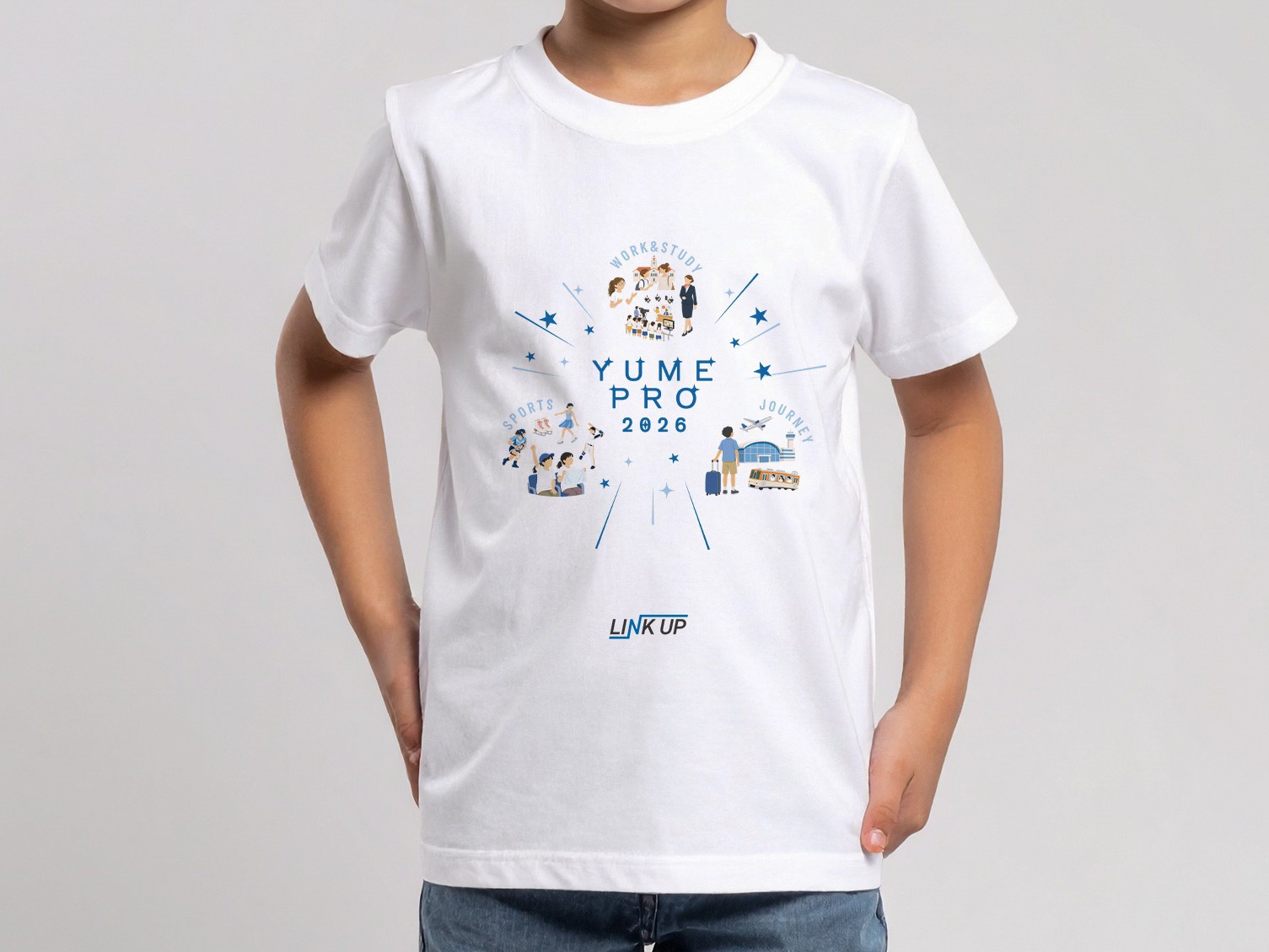 YUME PRO 2026 Tシャツ 着用イメージ
